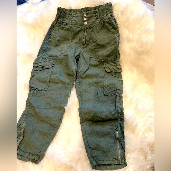 Wrap London Linen pants size 8 - Picture 1 of 6